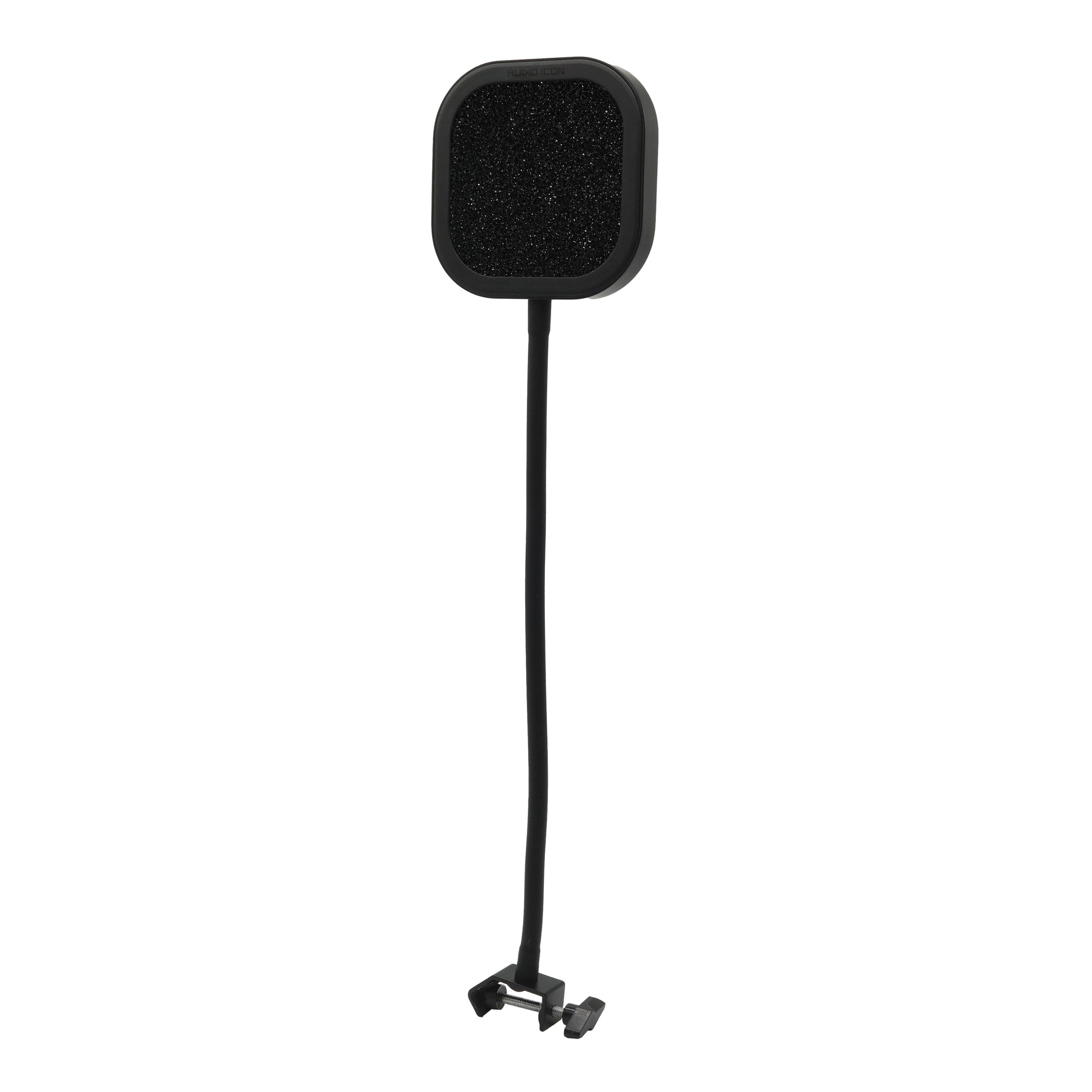 Flex Pro Pop Filter with Acoustic Foam Pop Shield standing straight up